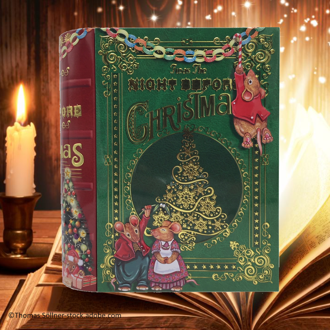 Große Buchdose Night before Christmas Große Buchdose Night before Christmas