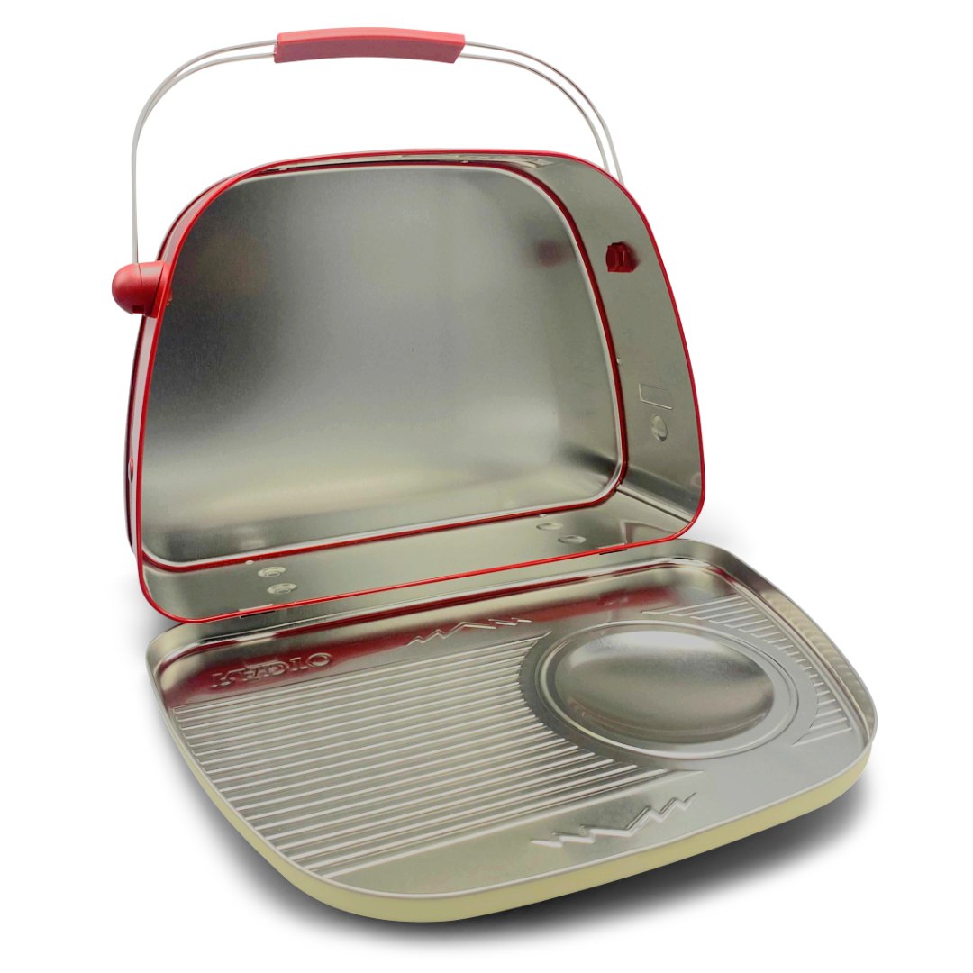Rundes Radio beige Rundes Radio beige