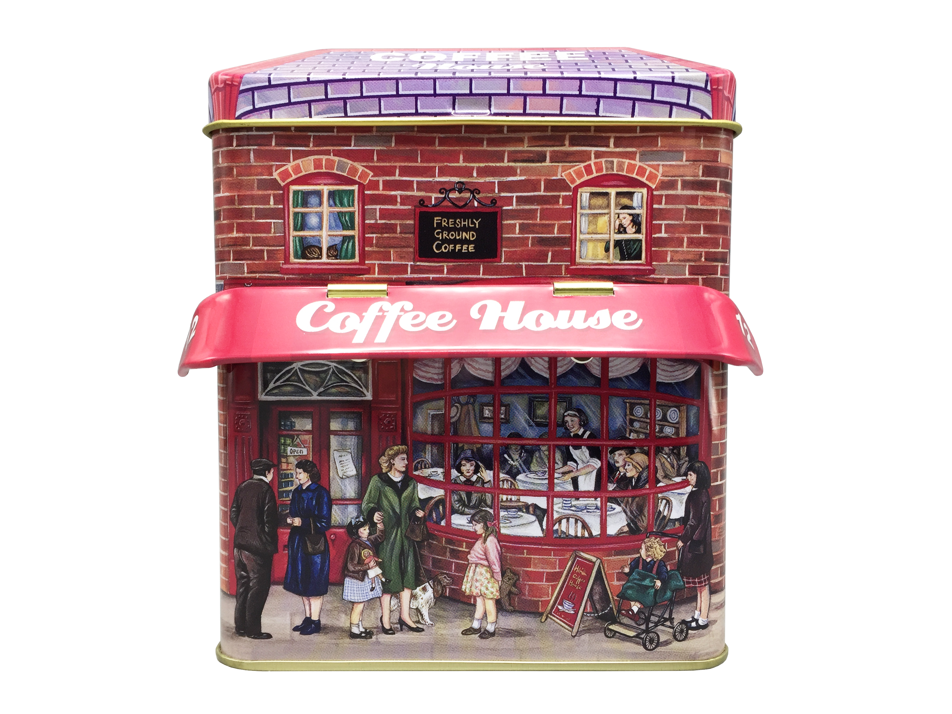 Kleines Haus Coffee mit Vordach