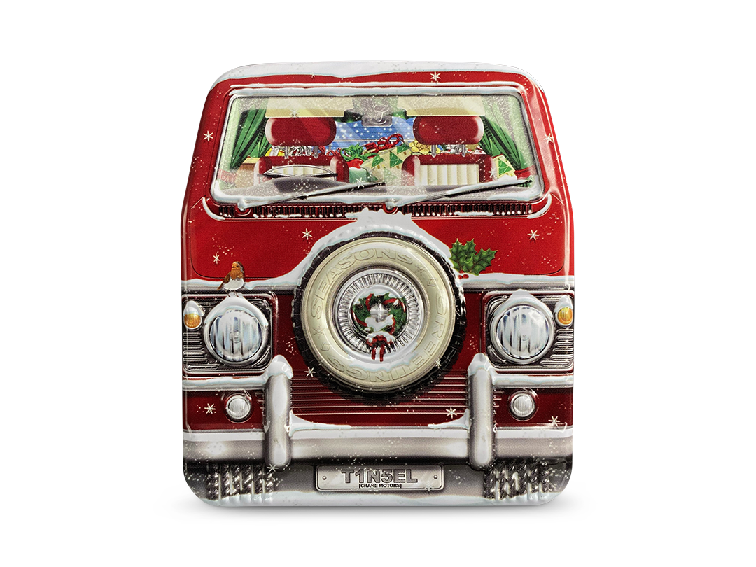 Mini Camper Van Front Xmas