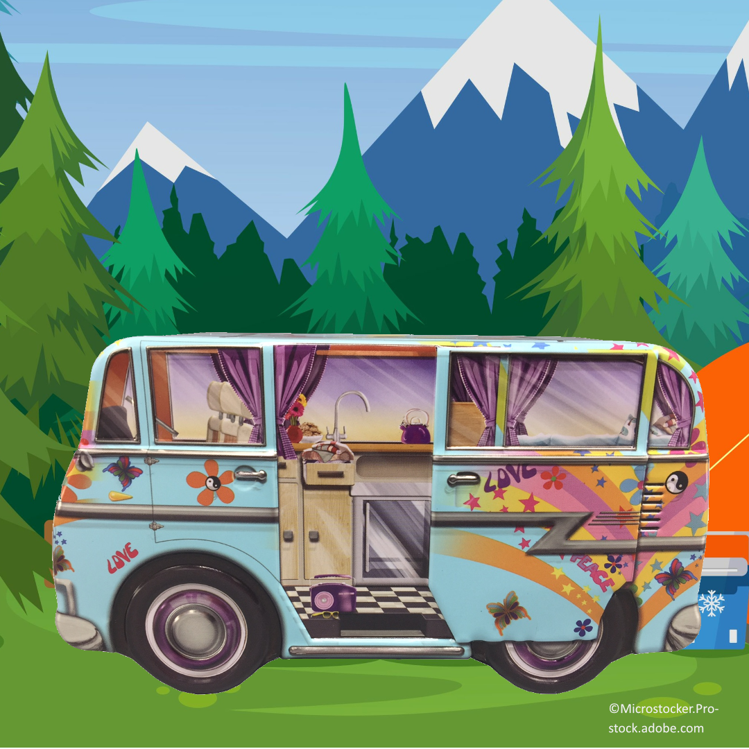 Mini Camper Van Hippy Mini Camper Van Hippy